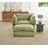 Accent Chair with Movable Ottoman-1821389758