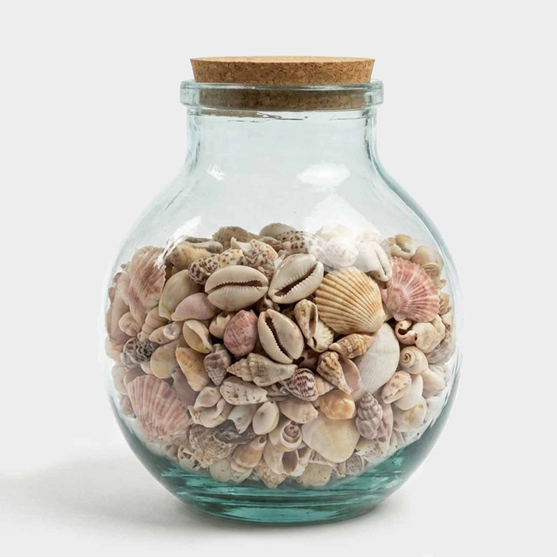 Glass Kitchen Canisters & Storage Jars Jar Canister, 10.25" H x 8.25" W x 8.25" D