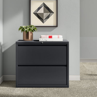36'' Wide 2 -Drawer Steel File Cabinet