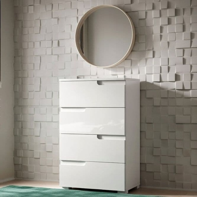 Damariay 50cm W 4 - Drawer Chest of Drawers