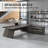 Premium Executive Ergonomic Desk-393940343-393940342
