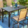 Alyne 4 - Person Metal Patio Dining Set with Rectangular Table