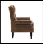 Fauteuil d'appoint, fauteuil de salon, fauteuil de chambre à coucher, fauteuil club de 29,33 po de largeur Dawnica-752354455