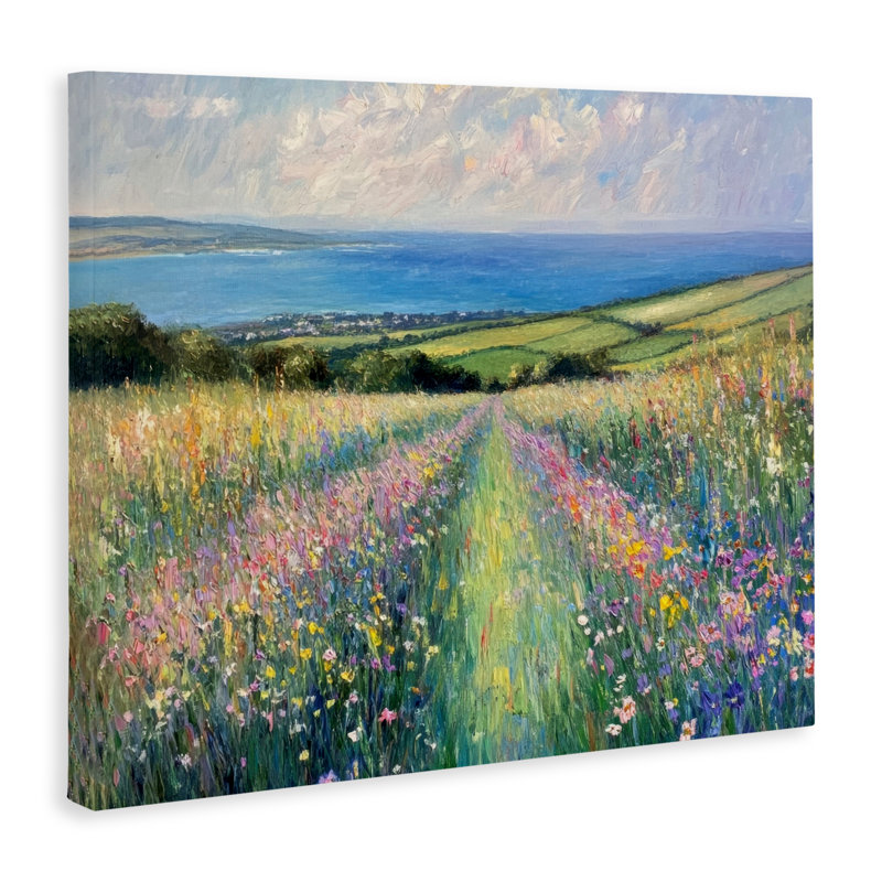 Impressionniste, impression par Wildal Hills Canvas, conception par Petal Prints Design, H 16 po x l 20 po