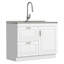 Évier et armoire à lessive 46 pouces