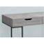 Computer Desk, Home Office, Laptop, Storage Drawers, 48"L, Work, Grey Laminate, Black Metal, Contemporary, Modern-147385573