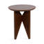 Table d'appoint ronde géométrique