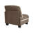 Armless Sofa Chenille-Brown