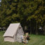 Tente de camping gonflable 4 saisons avec structure gonflable haute performance et structure gonflable 4 à 6 personnes
