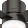 54" Advocate 4 - Blade LED Smart Flush Mount Ceiling Fan with Remote Control and Light Kit Included