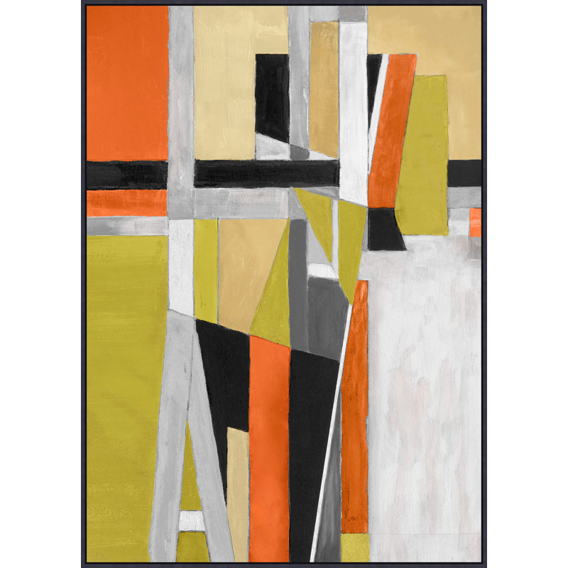 Citronella Cubism Painting by Christopher Kennedy