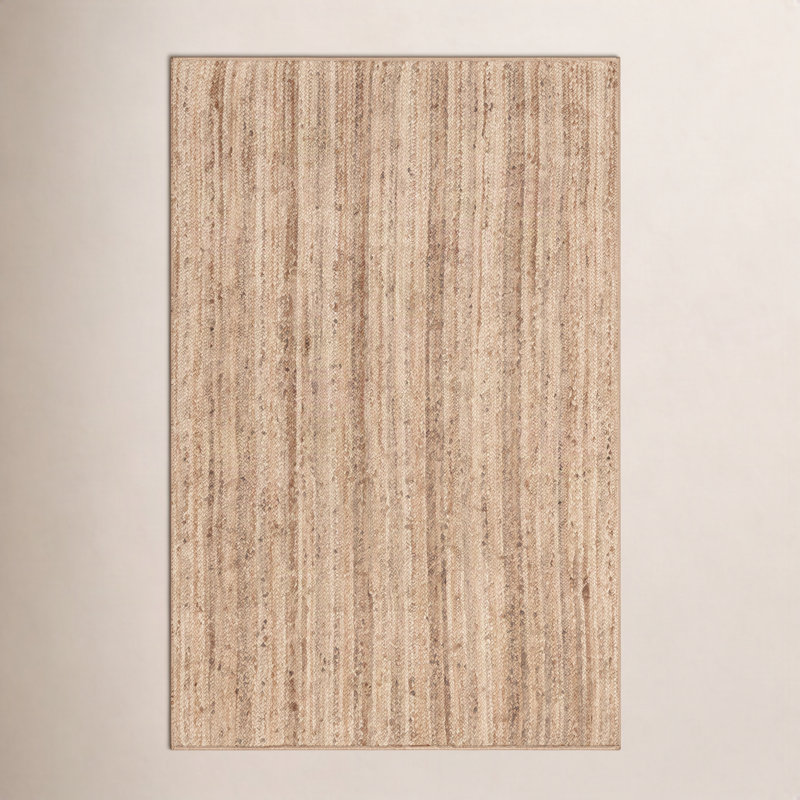 Tapis en jute naturel Aevry, Rectangle 6 pi x 9 pi