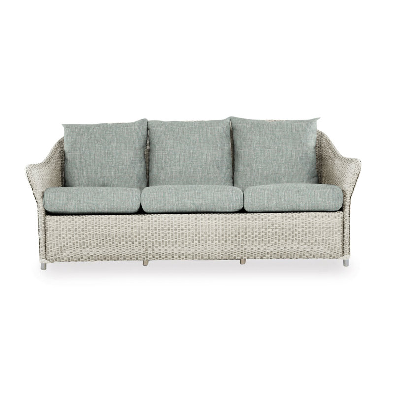 Weekend Retreat Outdoor 3 - Seat Patio Sofa, Linen, Demo Oatmeal
