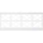 Panneaux muraux blancs 94,5 "(paquet de 4)-69958222