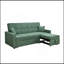 Canapé-lit rembourré surdimensionné de 83 po avec canapé-lit escamotable de 83 po et dossier réglable, canapé convertible 3 places et canapé-lit convertible pour la maison-566976729