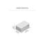 Davyen Solid Wood Rectangular Floating Nightstand Bedside Table-1852109133