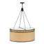 Lustre tambour 6 lumières Cilindro