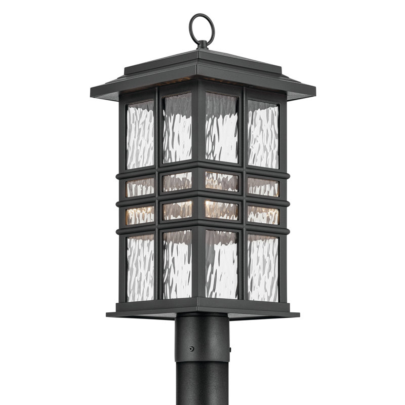 Kichler Beacon Square 1 - Light Hammered Post Lantern Head