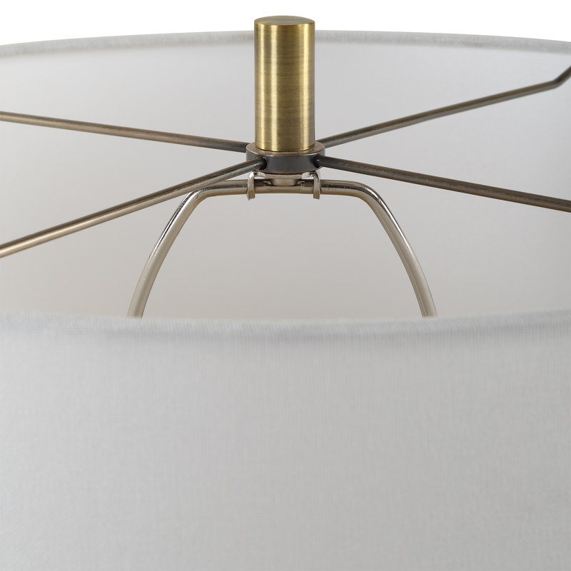Lampe de table en pierre brute Rawail