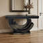 42.9 " W Glass Top Console Table