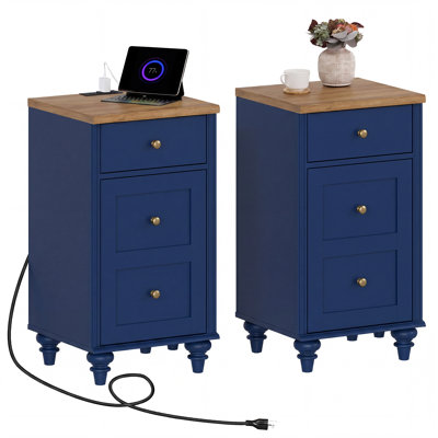 Scarlett Solid Wood End Table