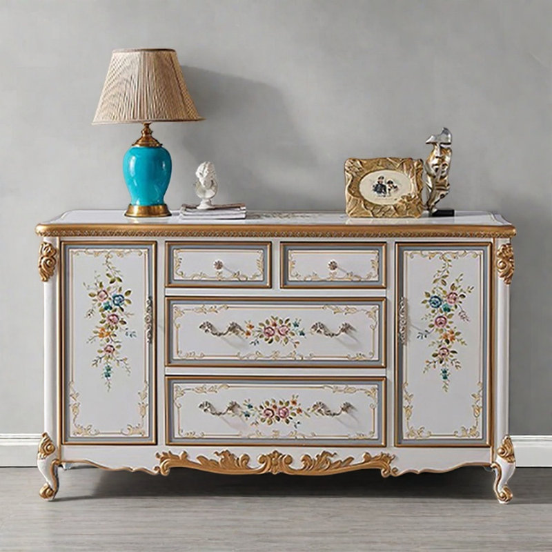 Buffets rétro en bois peint de luxe rétro