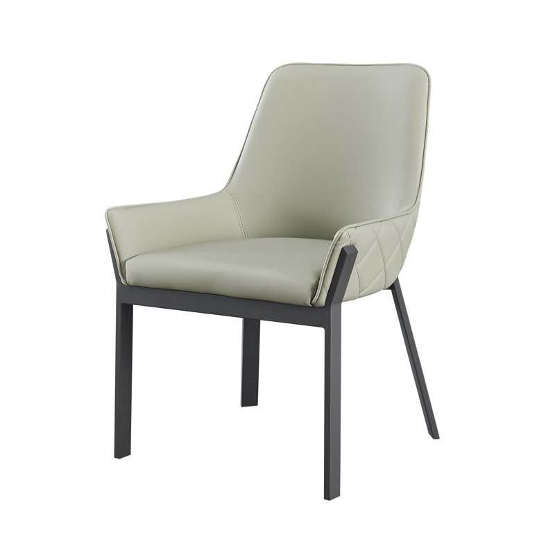 Chaise Mc Venice gris foncé, Taupe