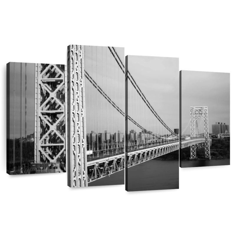 Lilie BW George Washington Bridge, 22" H x 36" W