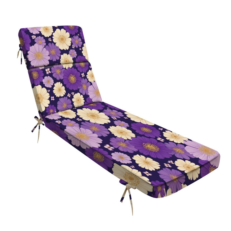 Coussin de patio pour l'extérieur Peenoke 3 po Camomiles