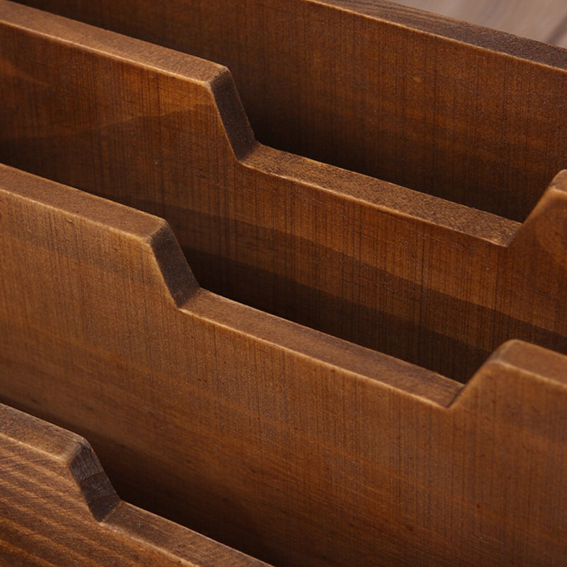 Manufactured Wood Desk Organiser