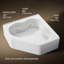 Tercet 60" x 60" Soaking Bathtub-408980691