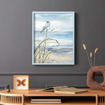 Seaside Rest I, reproduction encadrée - bois massif