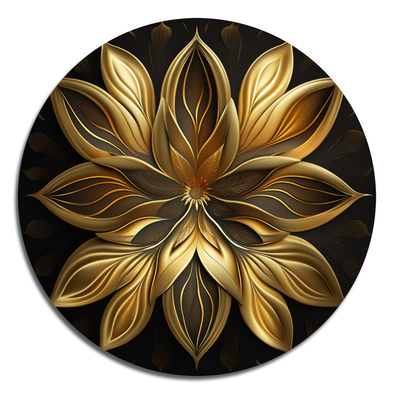 Glamourous Lily on Black I - impression sans cadre, L 29 po x H 29 po