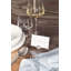 Bernadotte Zinc Alloy Place Card Holder