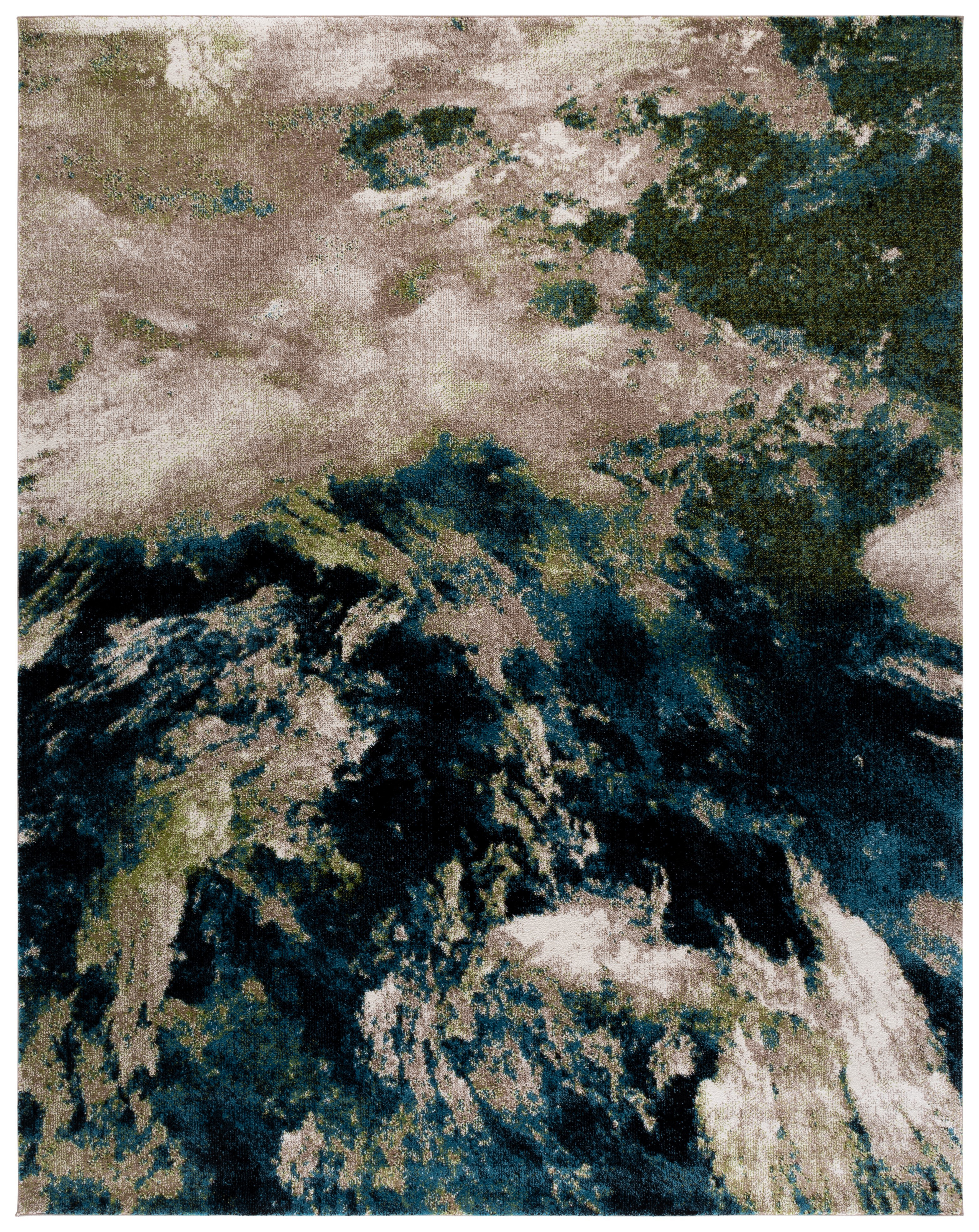 Abstract Dawn Rug 17 Stories Dowlen Performance Abstract Rug & Reviews | Wayfair