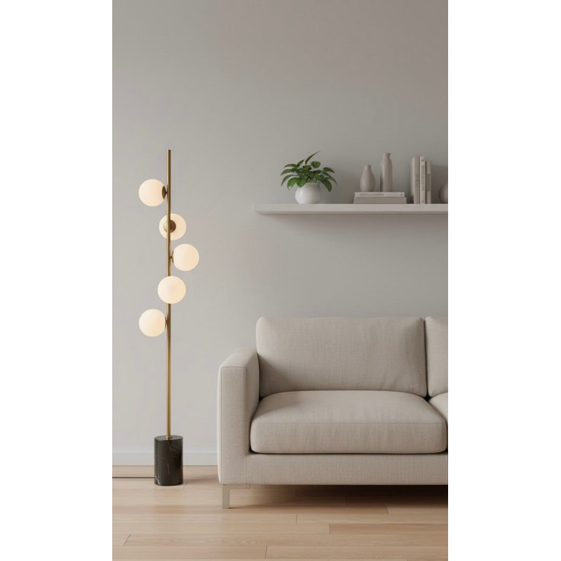 Lampe sur pied 5 pieds Orion