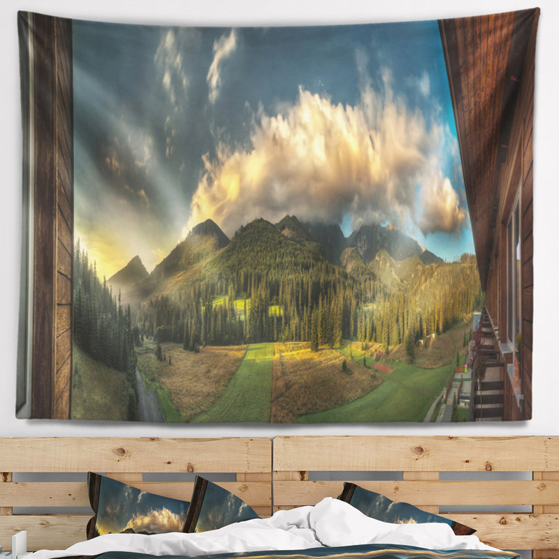 Polyester Tapestry, 50" H x 60" W