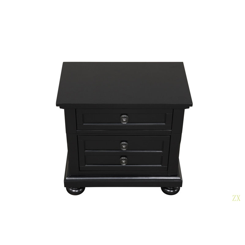 Meade Nightstand, Black