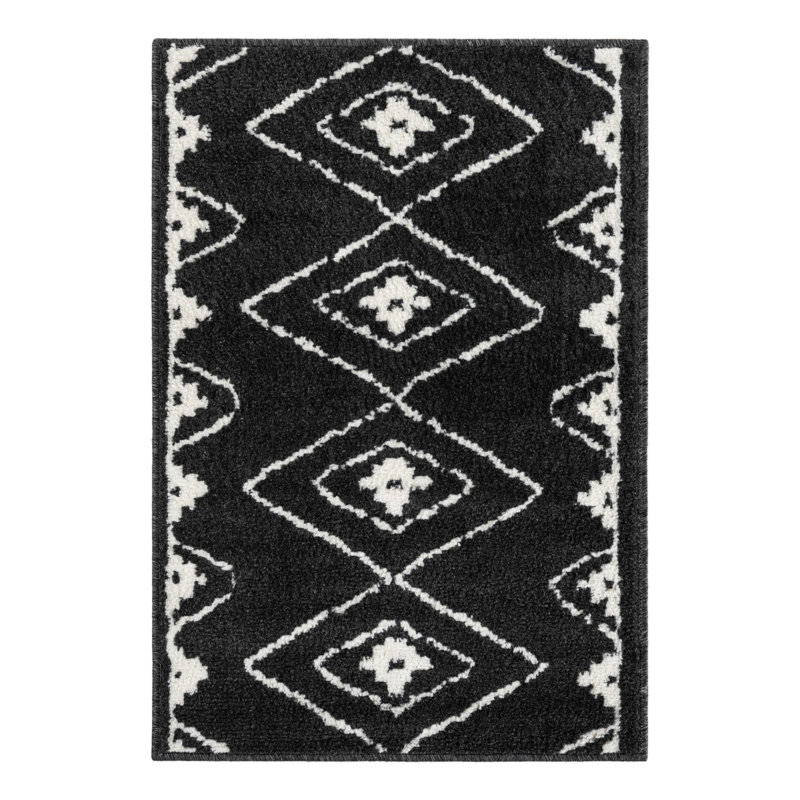 Tapis noir Latitude Run Vefsna Latitude Run®, Rectangle 2 pi x 3 pi 1 po