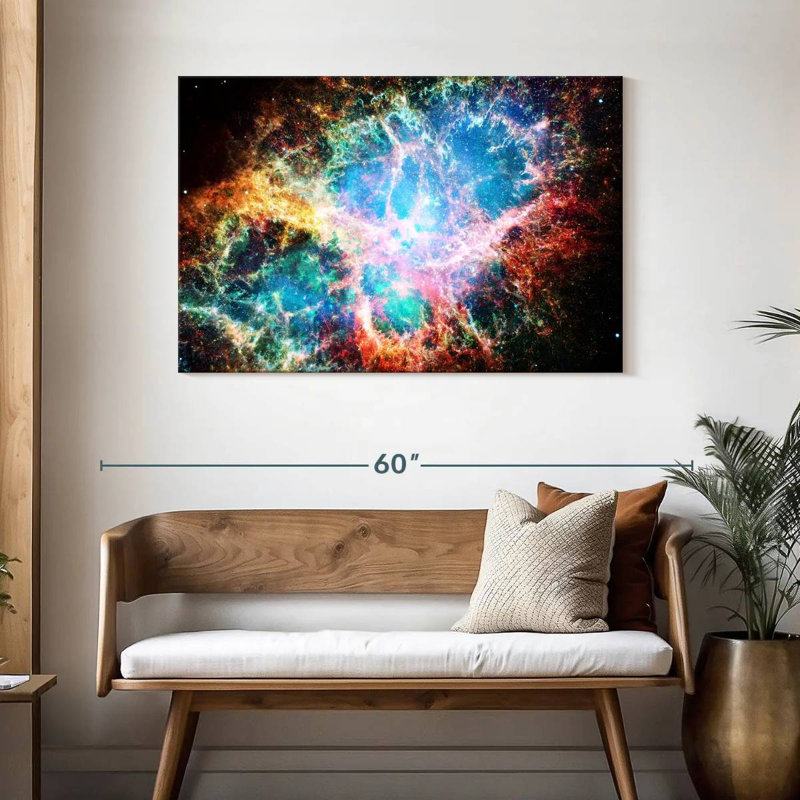 Oberle Ethereal Nebula, 30" H x 45" W
