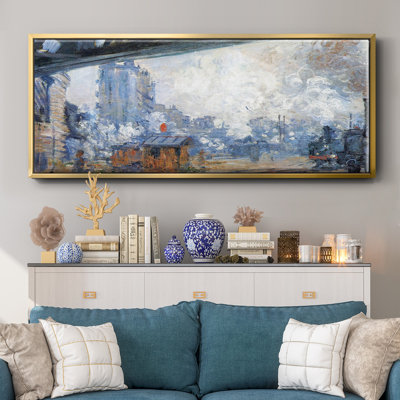 Saint- Framed Canvas