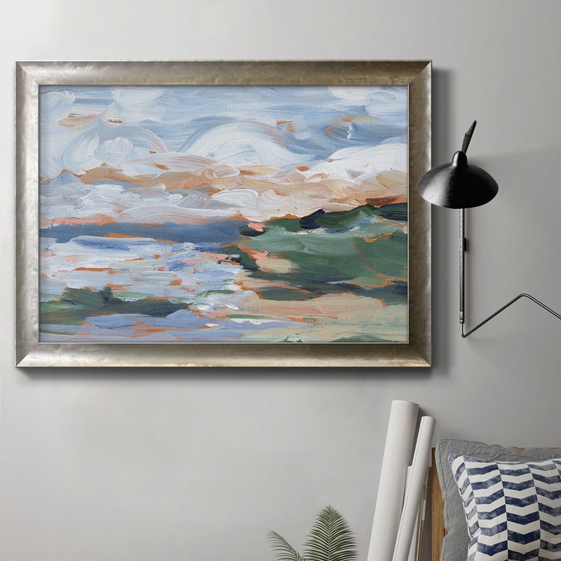 Painter's Composition Study IV, toile encadrée de qualité supérieure - prête à être accrochée, H 16 po x l 20 po