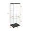 Vitrine moderne en verre avec lumières DEL-259550121