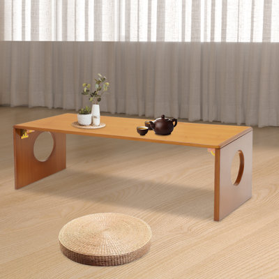 Table basse / pliable en bambou