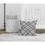 Anthony Plaid Taupe Throw Pillow-107834865-107834867