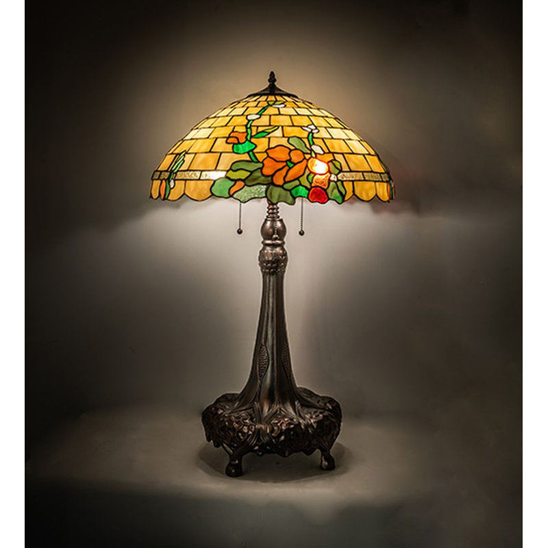 Duffner And Kimberly Hollyhock Table Lamp
