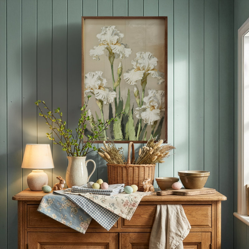 Iris Patch, 36" H x 24" W