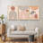 " Framed Abstract Modern Wall Art " by HZLJ 3 - Pieces-74571718-74571719