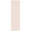 Tapis uni en polyester tissé à la machine en beige-91927465