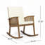 Chaise berçante d'extérieur en bois-62751737-62751738